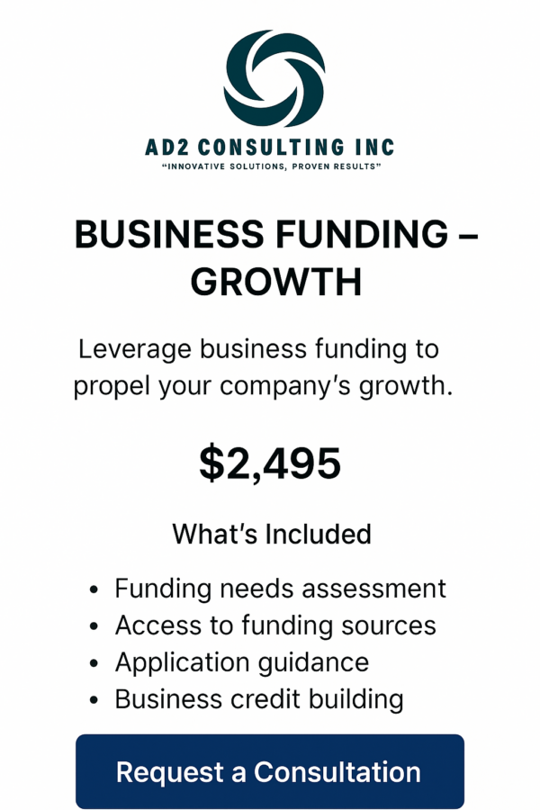 Growth Funding Accelerator | Business Credit - $2995