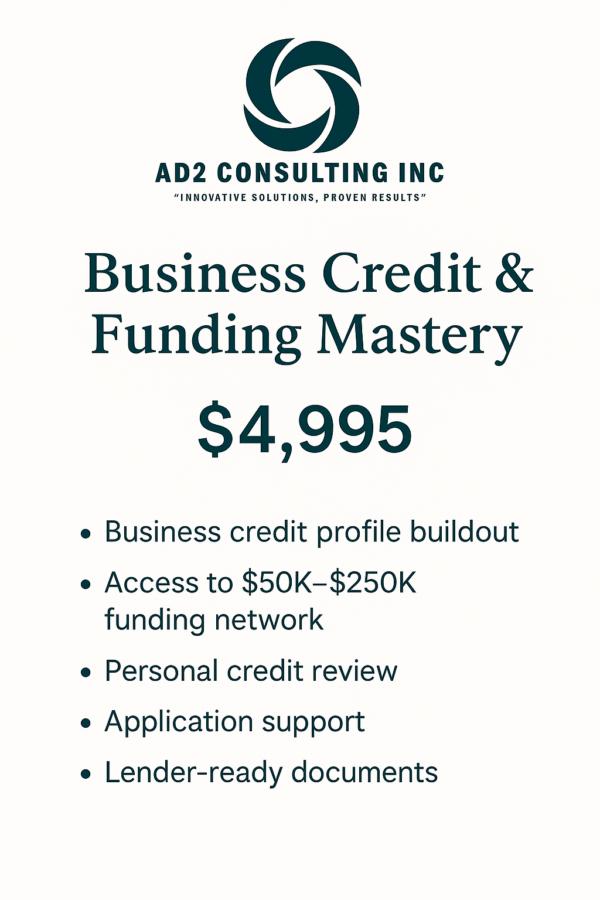 Business Credit & Funding Mastery | Business Credit - $4995