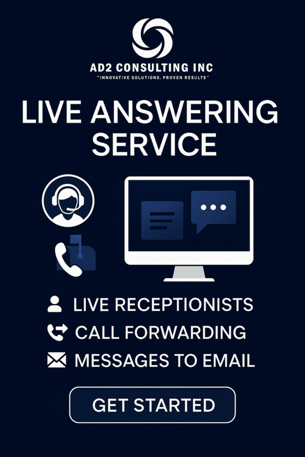 Live Answering Plan - $39/month