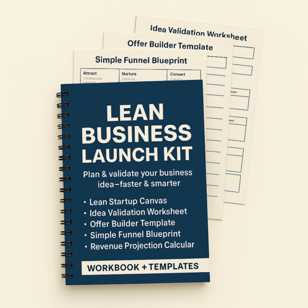 The Lean Business Launch Kit